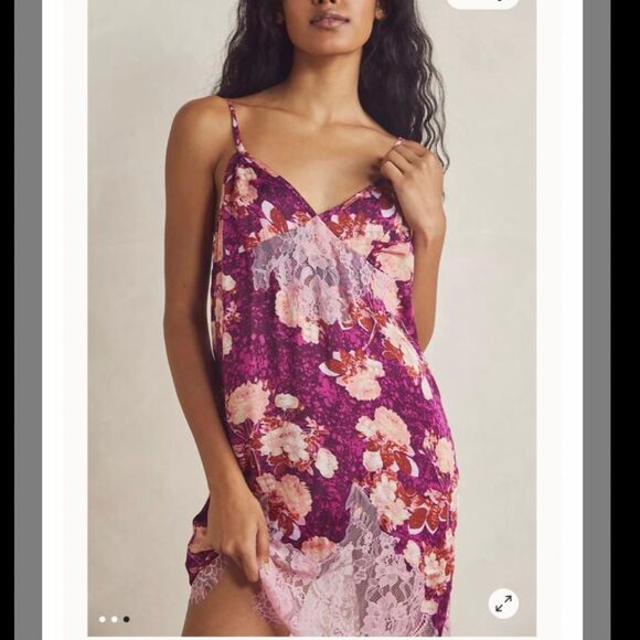 NWT Free People Sunfade Slip Dress Jewel Combo Small - Picture 7 of 12
